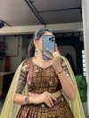 Lnb1014 Chinon Digital Print Lehenga With Blouse Dupatta Bulk Ordesr In India